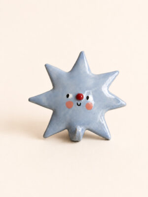 Blauwe ster